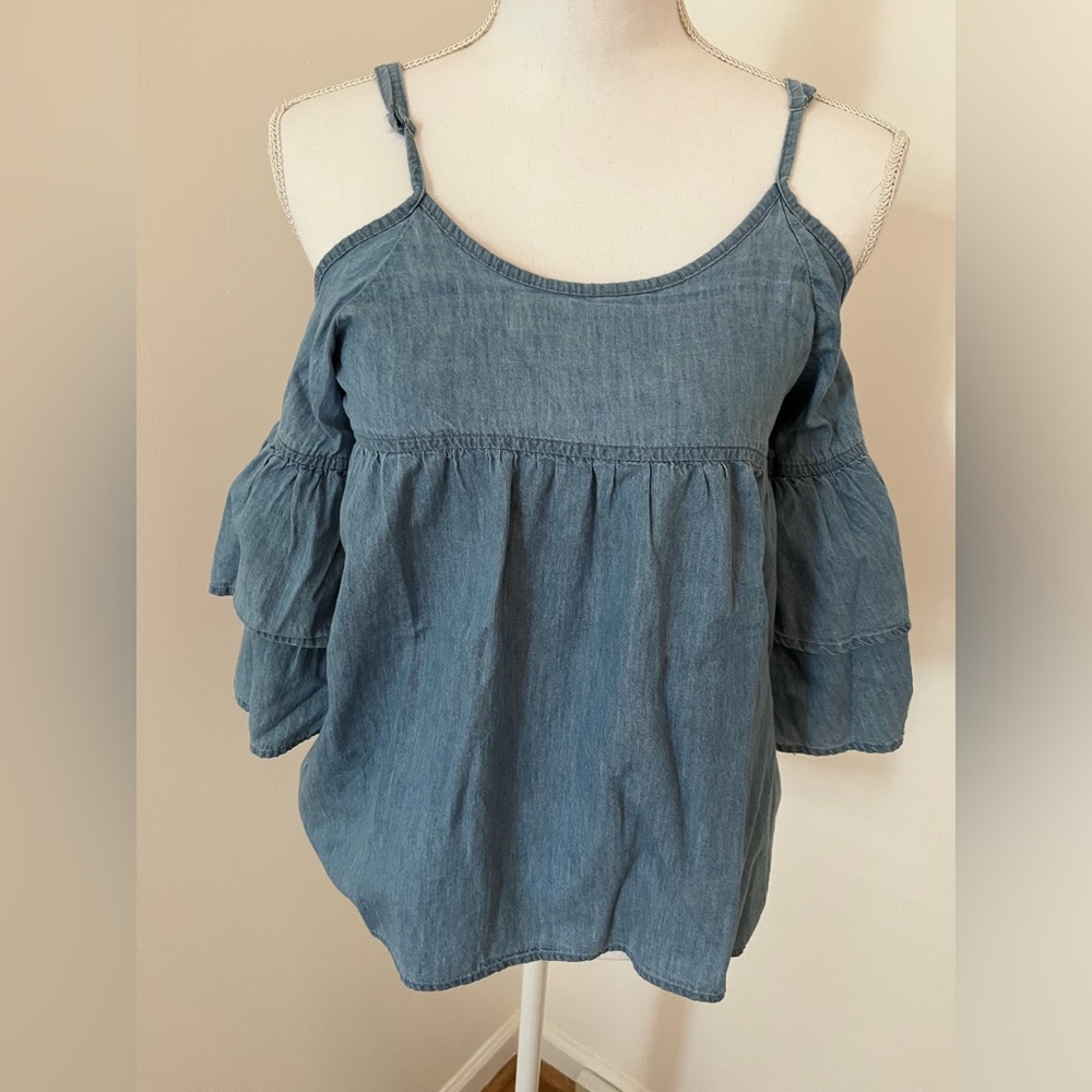 Poof denim shirt